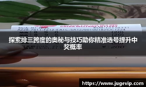 探索排三跨度的奥秘与技巧助你精准选号提升中奖概率